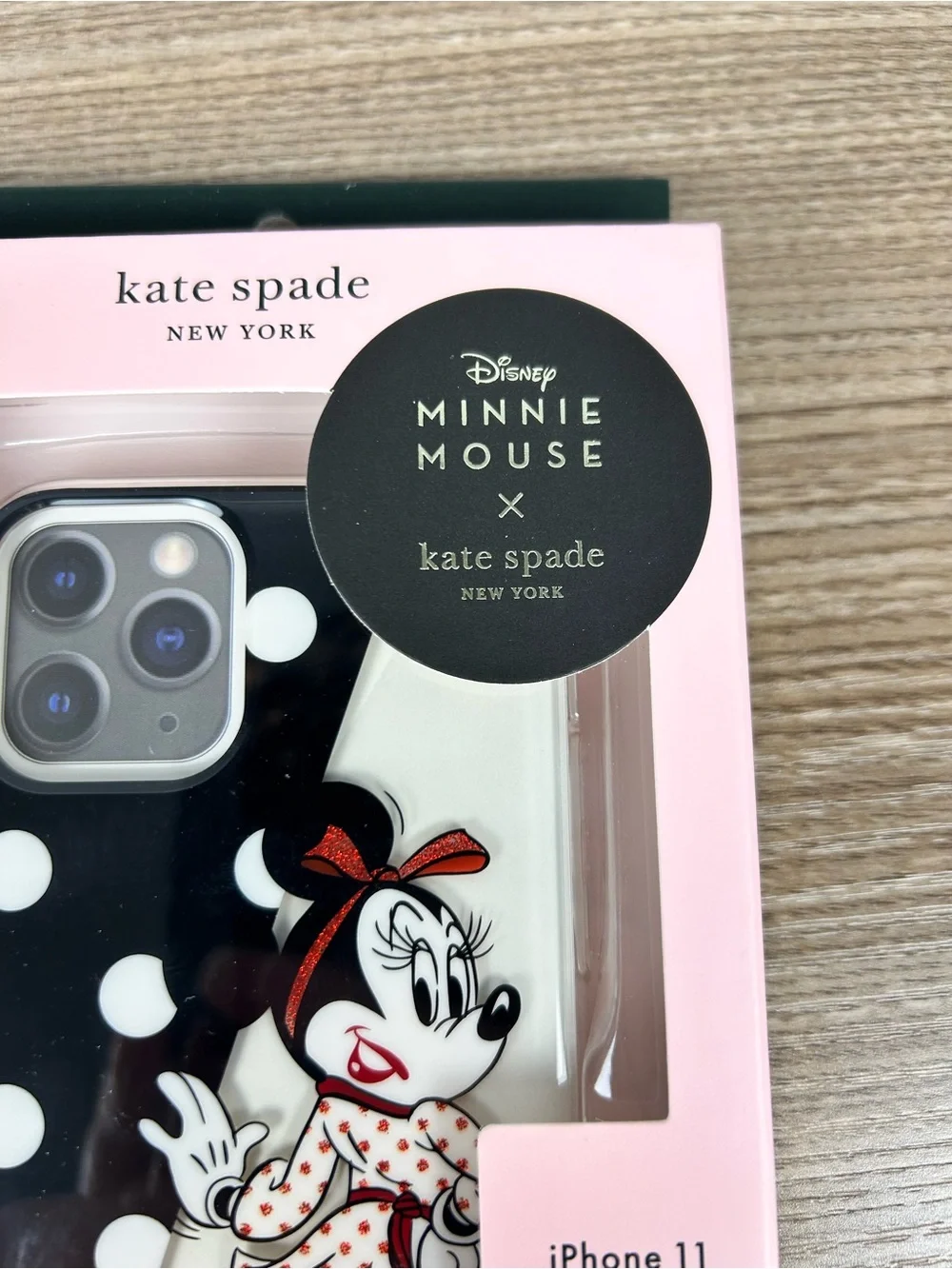 Kate Spade Minnie Mouse Black White Red iPhone 11 Pro Case